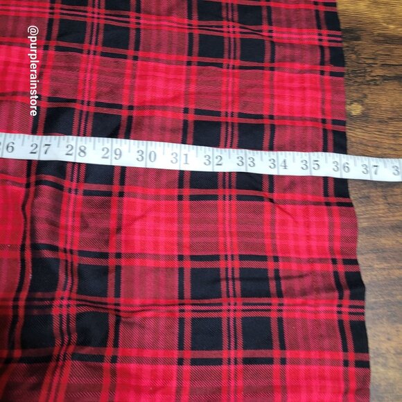 J  Jill Plaid Shirt Dress XLP Preppy Minimalist Country Girl Boho Western Boho - Picture 11 of 14